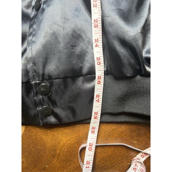 VTG 80s/90s Chevrolet Racing Embroidered West Ark USA Bomber Jacket Size XL - Picture 7 of 12